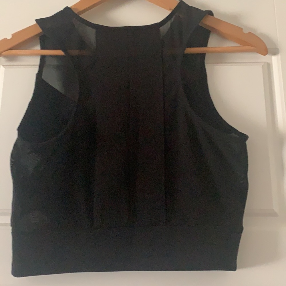 Urban Outfitters Sparkle and Fade mesh crop top - Picture 4 of 6